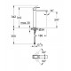 EUROCUBE - Mitigeur monocommande 1/2" lavabo Taille XL Economie d'eau[- Robinetterie salle de bains - GROHE]