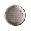 Grille ronde métallique Torino - Ø 125 mm - Blanche ou Inox [- Bouche acier - Réseau ventilation - Zehnder]
