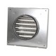 Grille murale inox - Ø 125, 150, 160, 180 et 200 mm [- VMC Double flux - Zehnder]