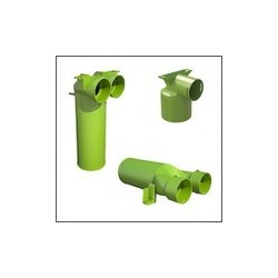 Tés de raccordement gaine circulaire